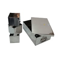 علب تخزين بهارات استيل 6 خانات