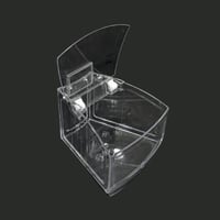 صندوق مكسرات اكريلك شفاف صغير