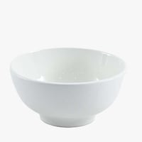 زبادي بولة بورسلان ابيض 4.5 سم