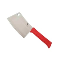 ساطور استيل الخنبشي ملون مقاس 8