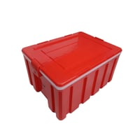 حافظة بلاستيك بقفل 58 لتر