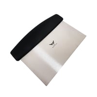 قشاطة صاج استيل كبير مقبض اسود