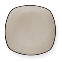 طبق ميلامين تقديم مربع 25 سم