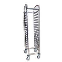 ترولي صواني استيل 16 رف