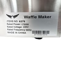 صانعة وافل مثلث الكهربائية