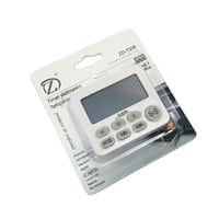 مؤقت وتايمر رقمي ابيض