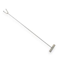 سيخ مخطاف استيل ثنائي 50 سم