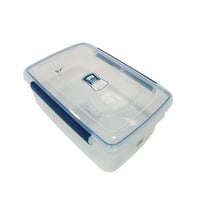 صندوق تخزين بلاستيك بقفل 38×25×13 سم