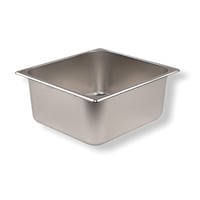 صواني حوض استيل 10سم (1/2)