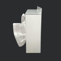 علبة وحامل كمامات و مناديل اكريلك 1 خانة