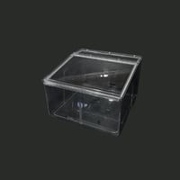 صندوق مكسرات اكريلك شفاف كبير
