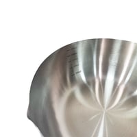 كسرولا استيل عميق بمعيار مقاس 18 سم