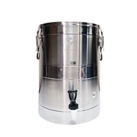 حافظة استيل بقفل وبزبوز 80 لتر