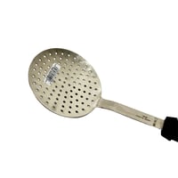 ملاس استيل هندي مقبض اسود 18 سم