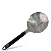 ملاس مخرم استيل بمقبض اسود