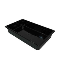 صواني اكريلك اسود عمق 10 سم (1/1)