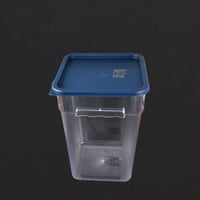 علب شفاف مع غطاء 15 لتر