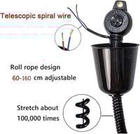 لمبة جدارية تسخين الطعام فضي