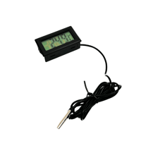 ترمومتر الكتروني اسود للثلاجات والفريزر