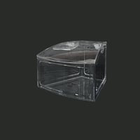 صندوق مكسرات اكريلك شفاف كبير