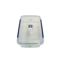 صندوق تخزين بلاستيك بقفل 27×19×10 سم