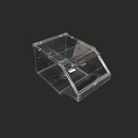 صندوق مكسرات اكريلك شفاف