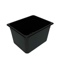 صواني اكريلك اسود عمق 15 سم (1/2)