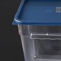 علب شفاف مع غطاء 15 لتر