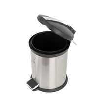 سلة زبالة استيل بدعسة 3 لتر