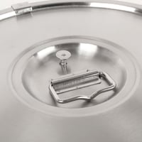 حافظة استيل بقفل ثقيل 80 لتر