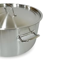 قدر استيل هندي 38×50 سم