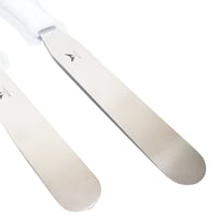 طقم اسباتول حلواني استيل سادة