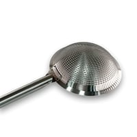 ملاس مخرم استيل بمقبض اسود