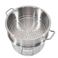 قدر بخار استيل هندي 12*36 سم