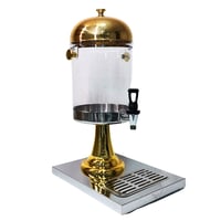 موزع زيت ذهبي مفرد 9 لتر