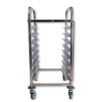 ترولي صواني استيل 8 ارفف