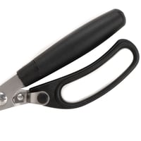 مقص دجاج وطعام مقبض اسود