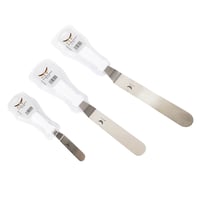 طقم اسباتول حلواني استيل معكوف