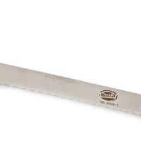 سكين خبز وكيك مشرشر اسود مقاس 12