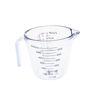 جك شفاف اكريلك 600 مل