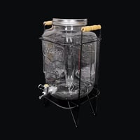 موزع مشروبات وعصيرات زجاجي 8 لتر