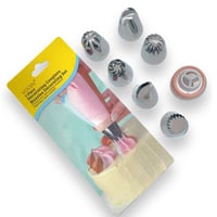 طقم بلابل تزيين الكيك 7 قطع