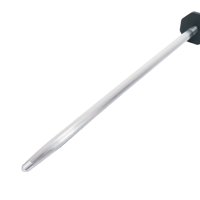 مسن سكاكين مقبض اسود 30 سم