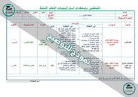 اختبار ثقافة موسيقية أول ثانوي مسارات الفصل الدراس...
