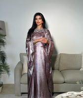 برقندي مطفي لمعة رصاصية