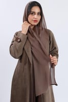 عباية شتوية شامواه حزام بني