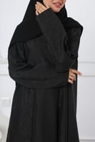 عباية سوداء لامعة