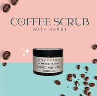 سنفرة القهوة والأعشاب walnut and coffee