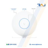 يوبيكويتي نيتوركس نقطة وصول واي فاي 6 داخلية طويلة...