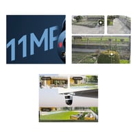 كاميرا مراقبة خارجية ثلاثية العدسات واي فاي من ايم...